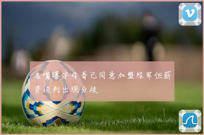 名嘴曝字母哥已同意加盟绿军但薪资谈判出现分歧